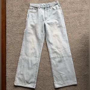 Pistola Hendrix High Rise Baggy Jeans in waterfall